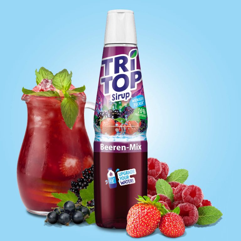 Beeren-Mojito ohne Alkohol 